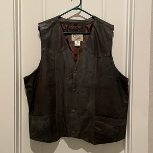 Cripple Creek leather vest